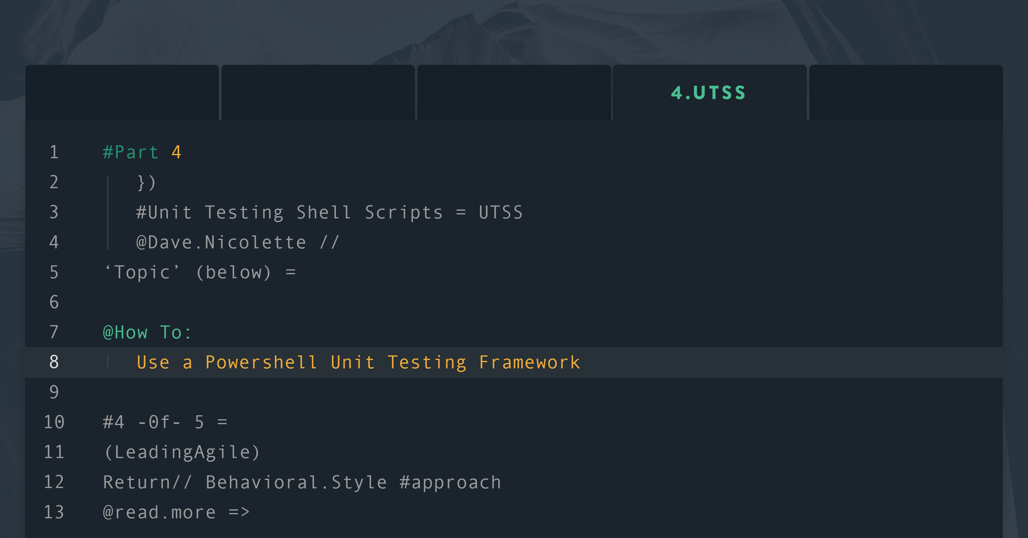 Unit Testing